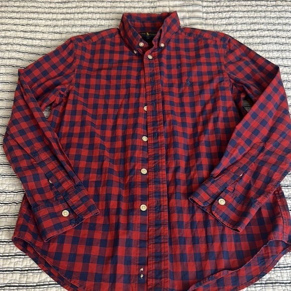 Polo by Ralph Lauren button down shirts for boy size M 10-12 - Picture 3 of 5